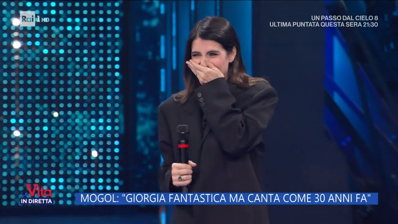 Mogol critica Giorgia e Malgioglio la difende - La vita in diretta 20/02/2025