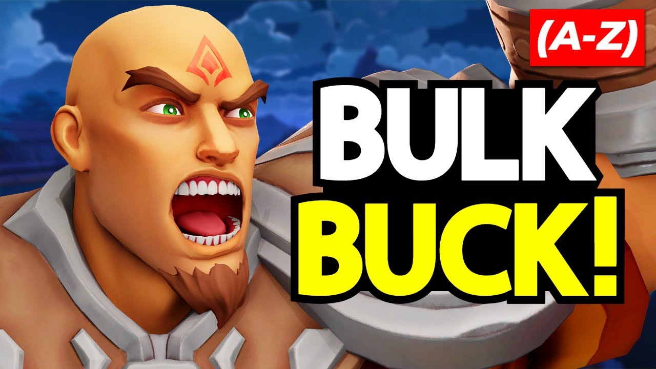Bounce House ISN'T The ONLY Way to WIN! - Paladins Buck Gameplay (A-Z)