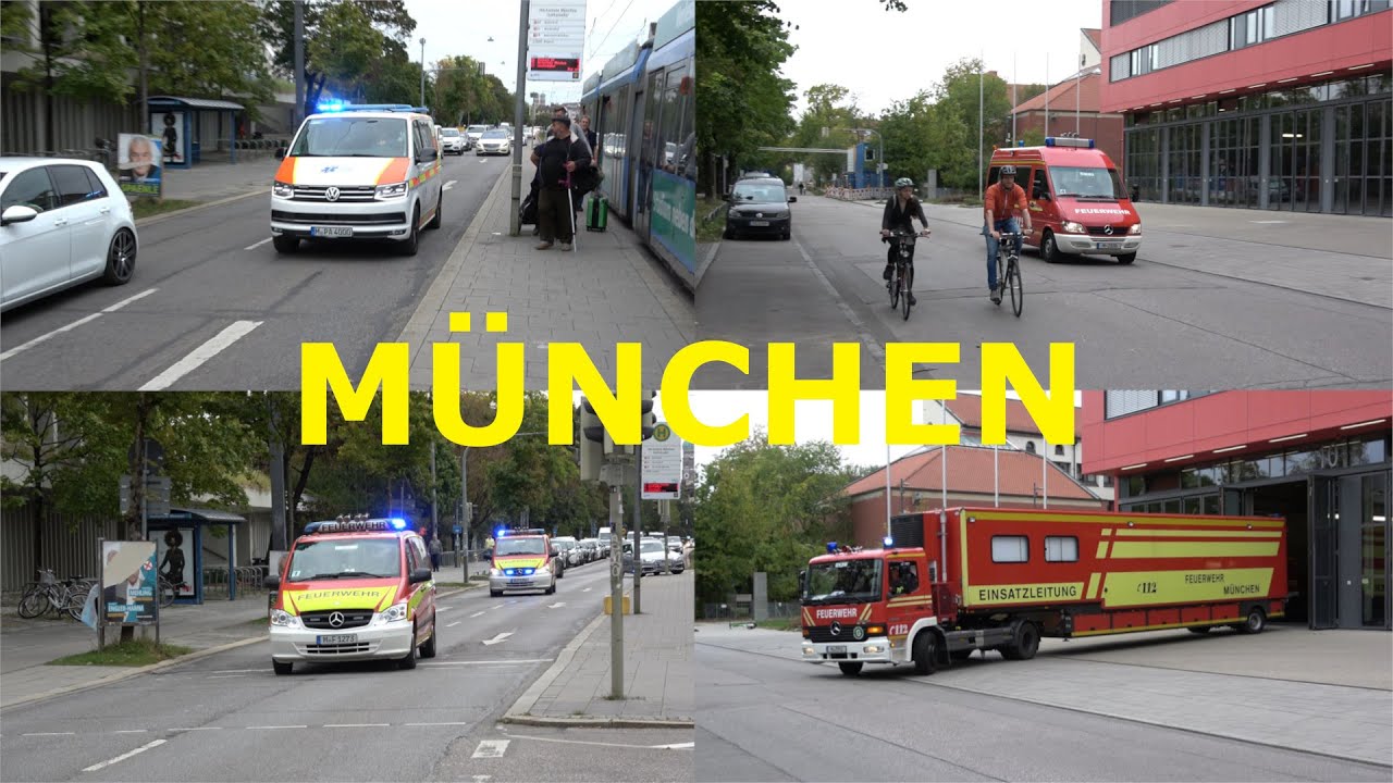 [KELF, KELFchen & MEHR] Einsatzfahrten an und von der Feuerwache 4 M&uuml;nchen