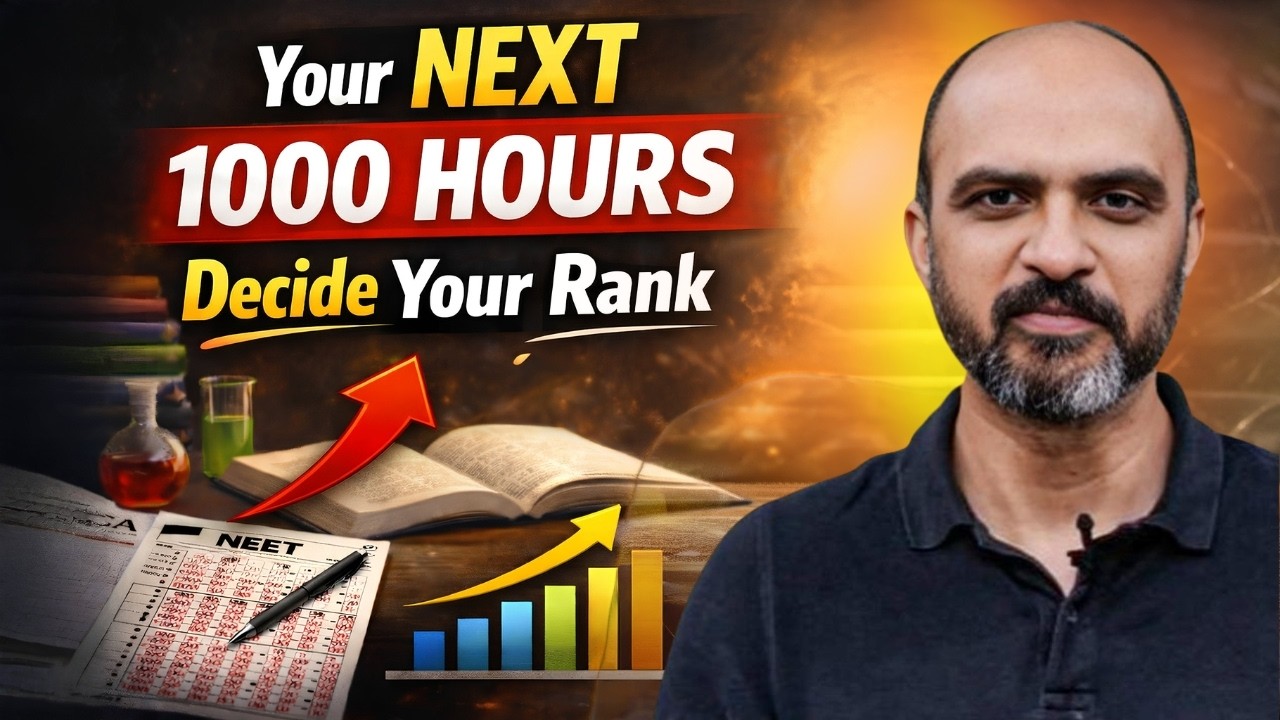 Less than 70 Days Remaining in NEET 2026: Why Round-2 Practice Is A MUST!!