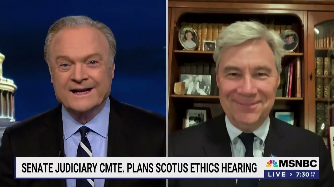 Sen. Whitehouse & Lawrence Discuss Justice Thomas's Lavish Lifestyle and the Ethics Crisis at SCOTUS