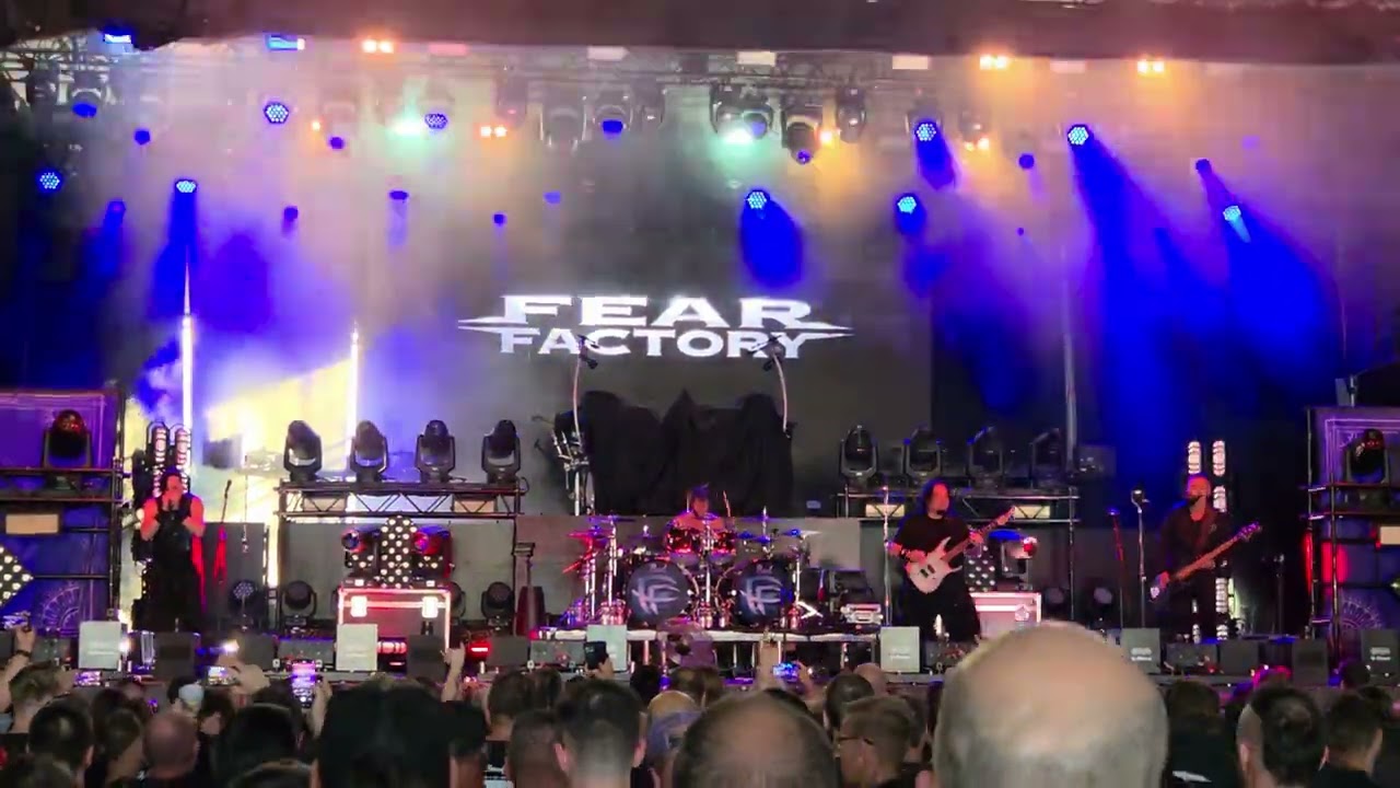 Fear Factory 1 - Budapest 24.07.2025 - BARBA NEGRA Red Stage