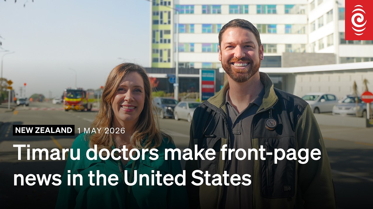 Timaru doctors make front-page news in the United States | RNZ