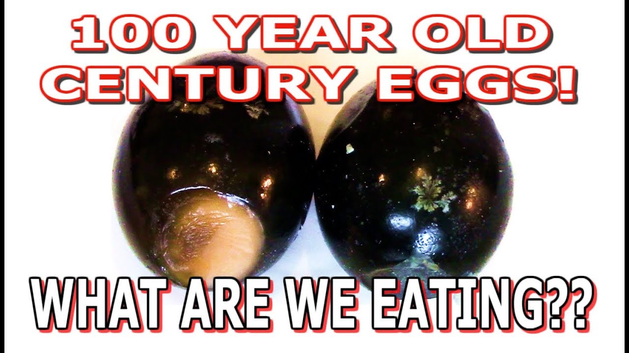 Chinese Century Eggs - 100 Year Old Eggs - WHAT ARE WE EATING?? - The Wolfe Pit