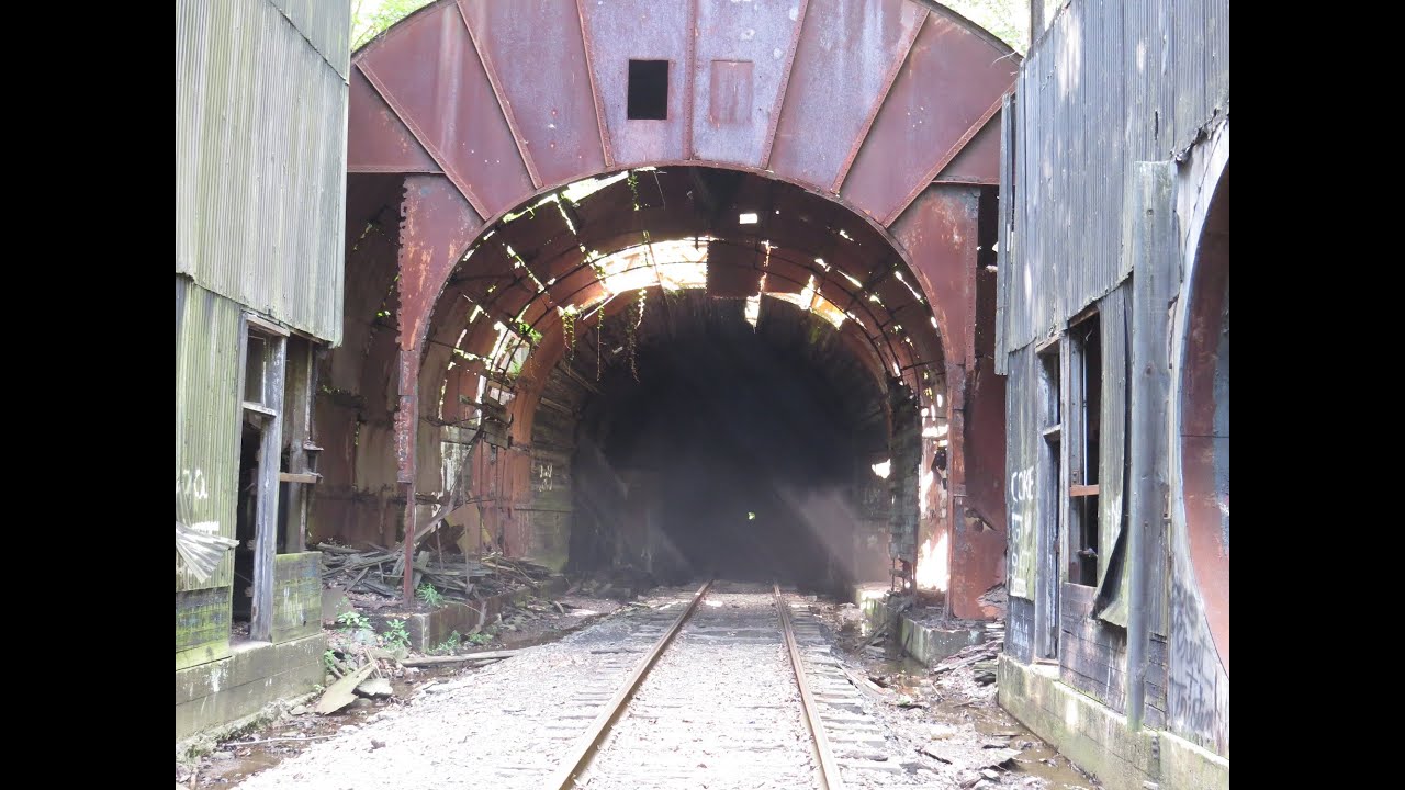 The 157 year old Mahanoy Railroad Tunnel
