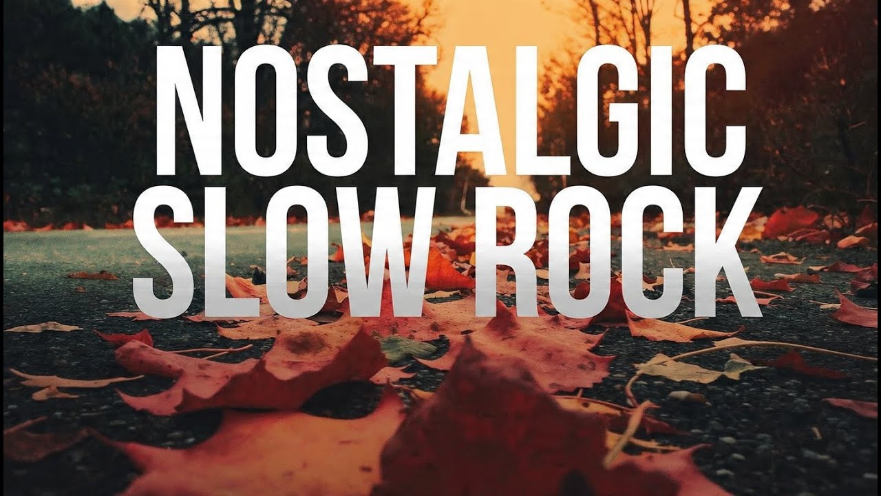 Fading Sunsets & Mellow Guitar Dreams – 80s 90s Slow Rock Nostalgia Live