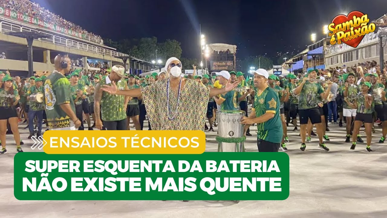 Mocidade 2022: Ensaio Técnico || Super Esquenta Bateria Não Existe Mais Quente
