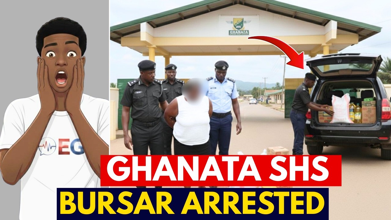 Ghanata SHS Bursar Caught RED-HANDED Stealing Student Foodstuffs