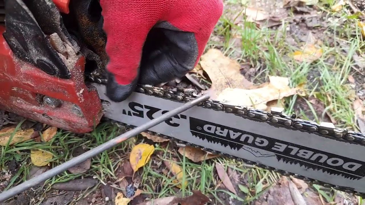 Ağaç Kesim motoru zincir bileme nasıl yapılır