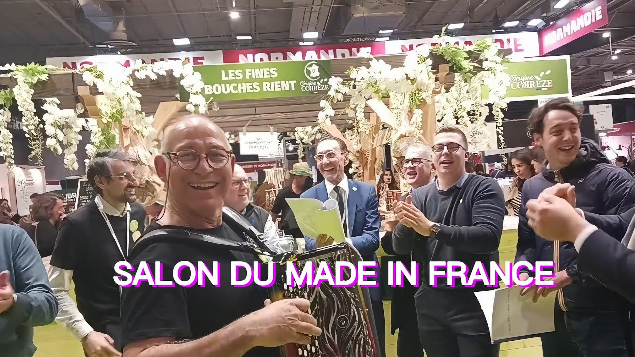 SALON DU MADE IN FRANCE 🇨🇵         Je Vous Propose Une Ambiance Qui Nous Rendent Heureux. #chanson .