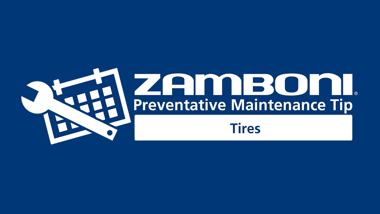 Zamboni Preventative Maintenance Tip: Tires