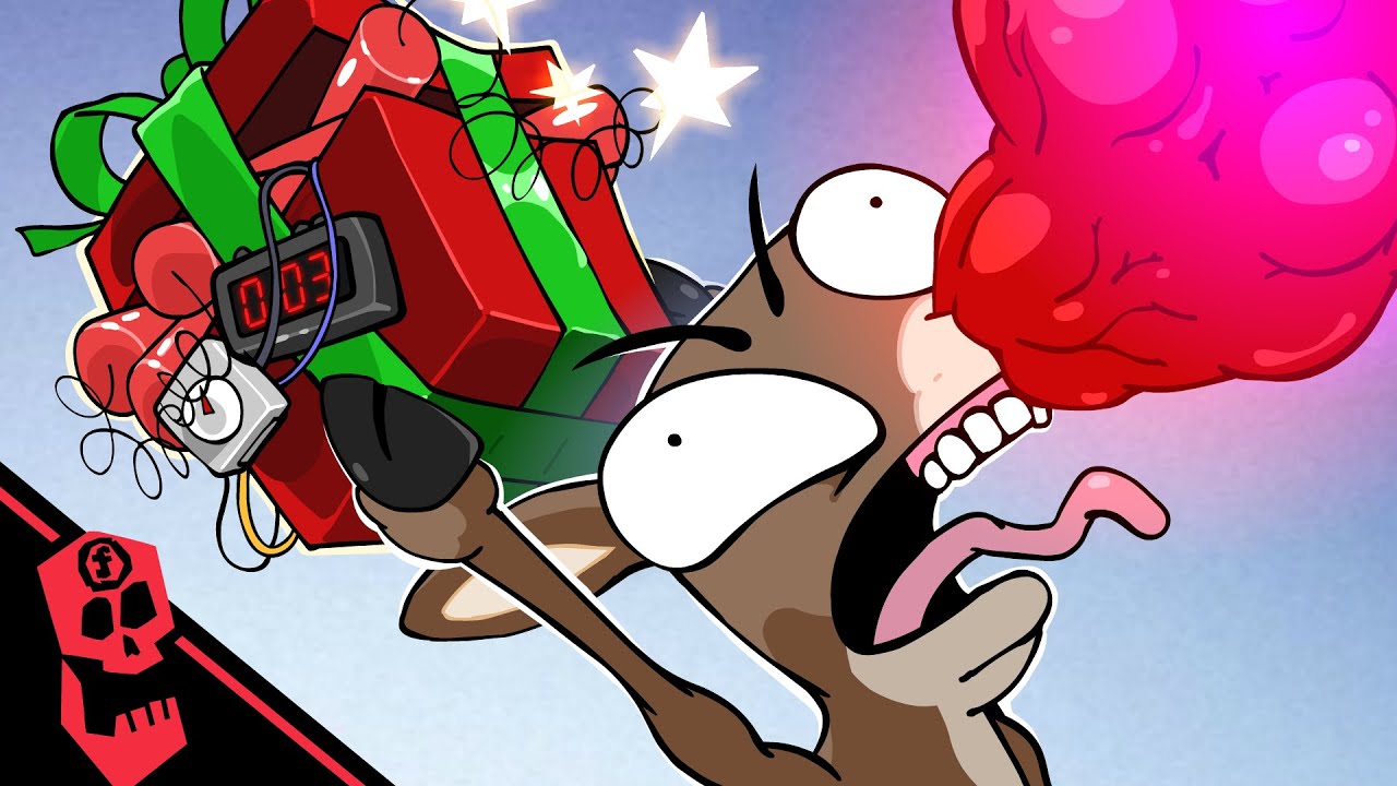 Rudolph kills Santa