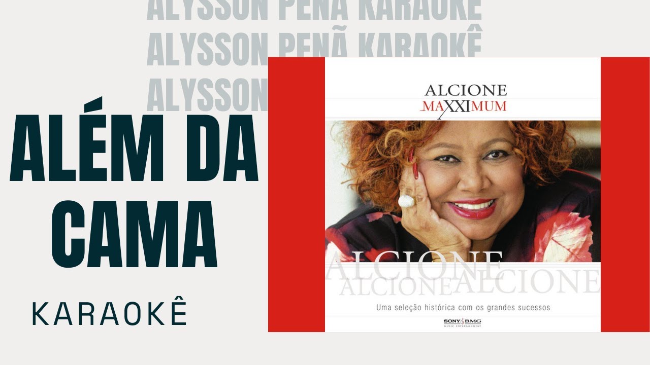 Karaokê - Alcione - Além Da Cama