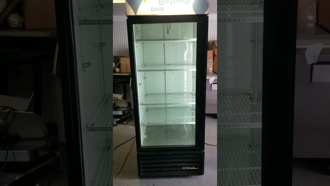 True single door upright cooler .Cold...