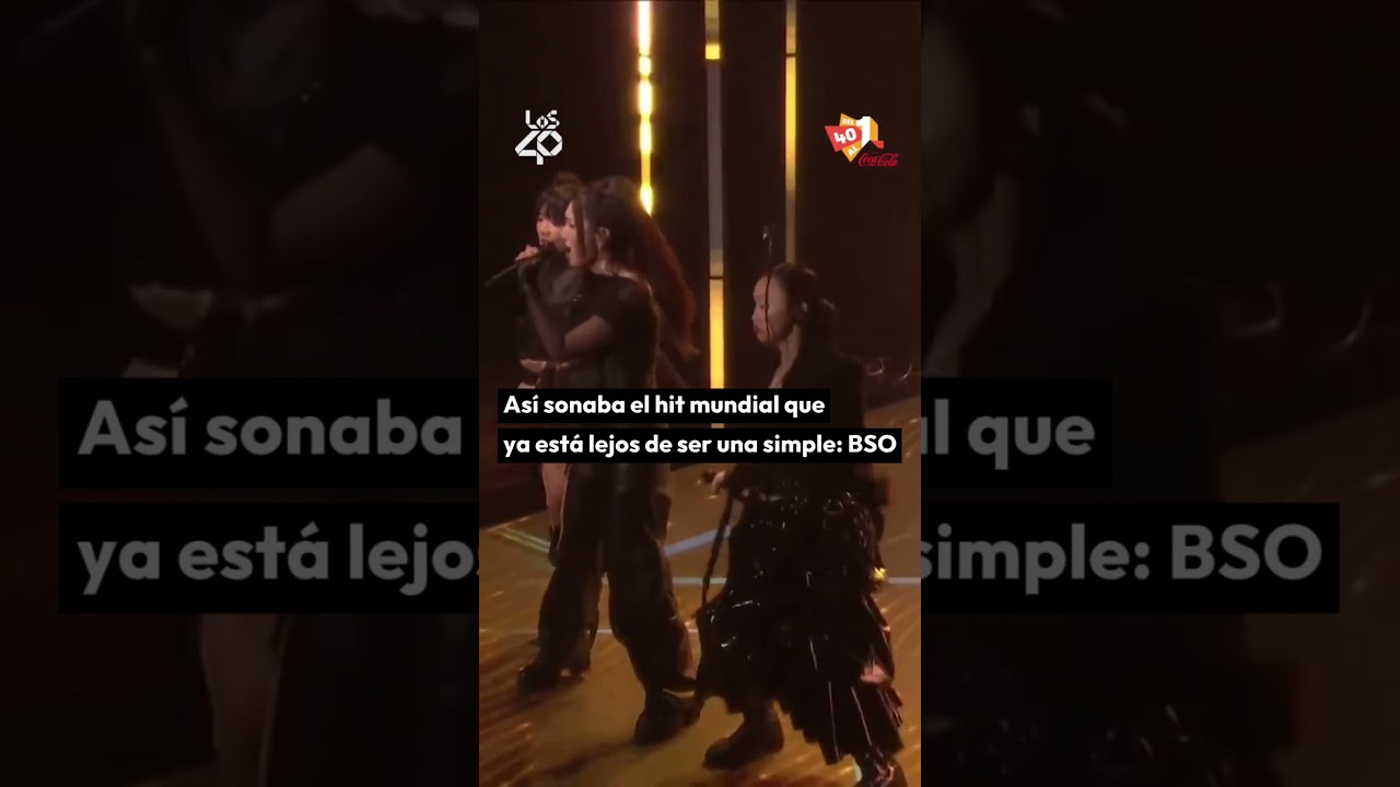 🤯 &iexcl;HUNTR/X juntas en la vida real! 🙌🏼 KPOP Demon Hunters han interpretado en directo GOLDEN