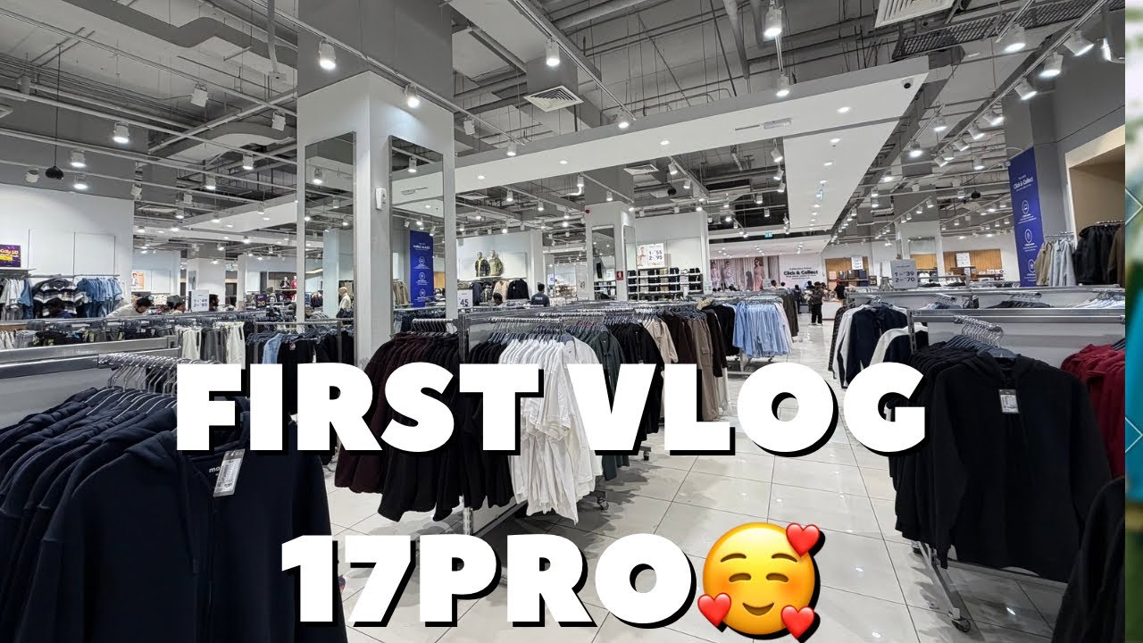My First Vlog with iPhone 17 Pro | Real Camera Quality Test 📱🔥