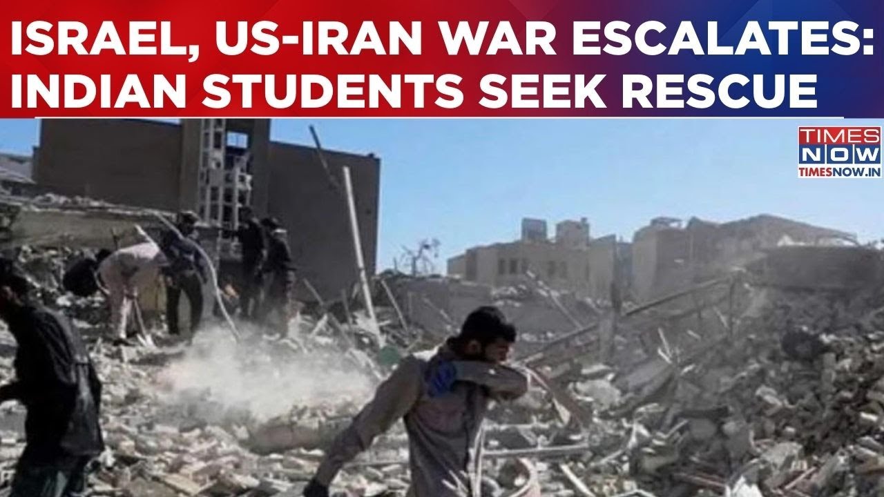 War Escalates In Iran As Strikes Intensify; Stranded Indian Students Appeal For Urgent Evacuation
