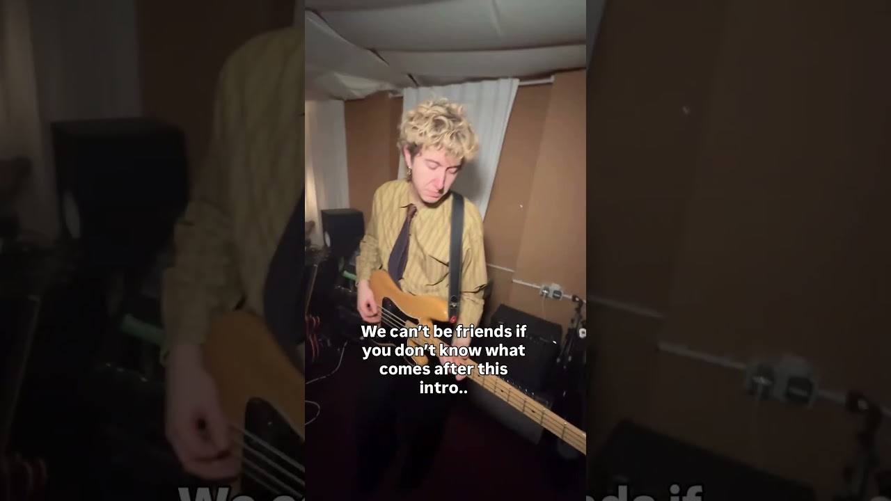 Sweater weather by @TheNBHD was the first song we covered on our first tour in 2022 #indie