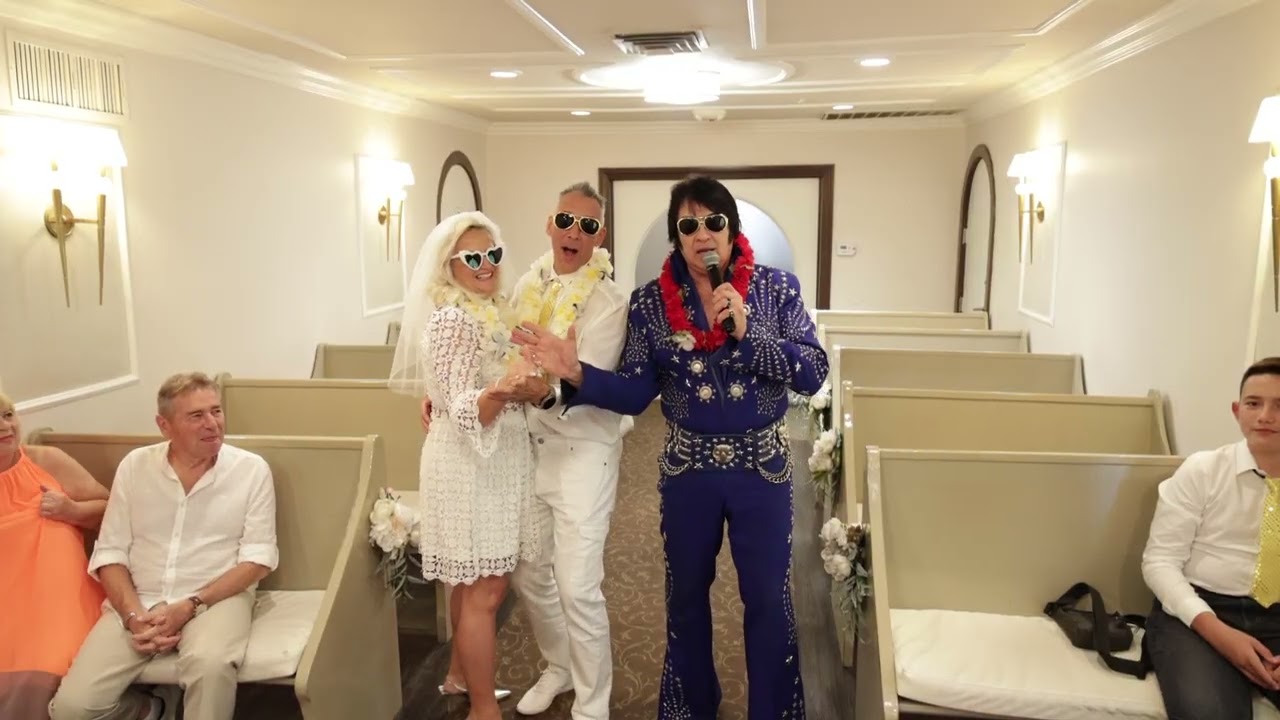 Esküvő Las Vegas-ban Elvis Presley-vel. 2025.10..25
