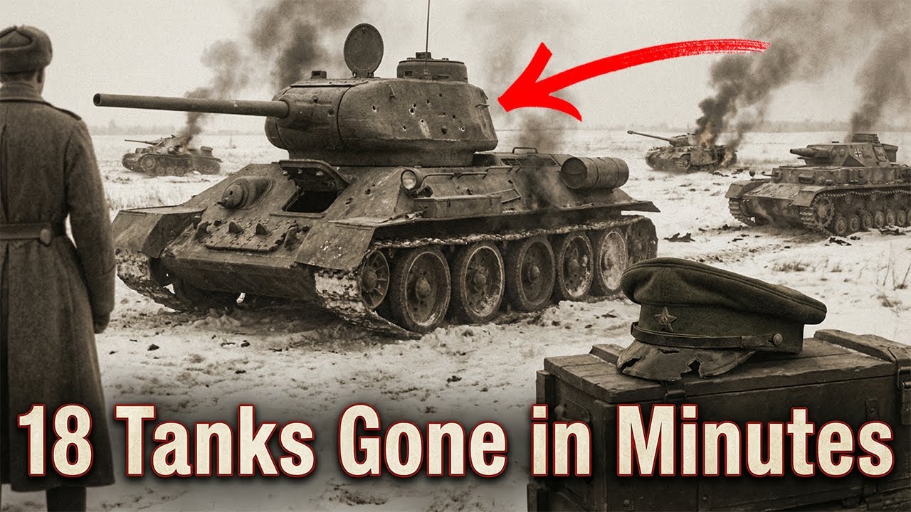 This Soviet Tank Was Hit Over 150 Times! Yet It Kept Firing Until 18 German Tanks Were Gone  | WW2