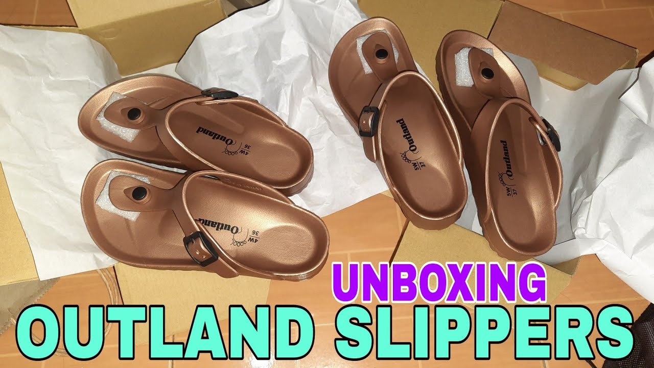 UNBOXING OUTLAND SLIPPERS | YSELLE GAGARIN