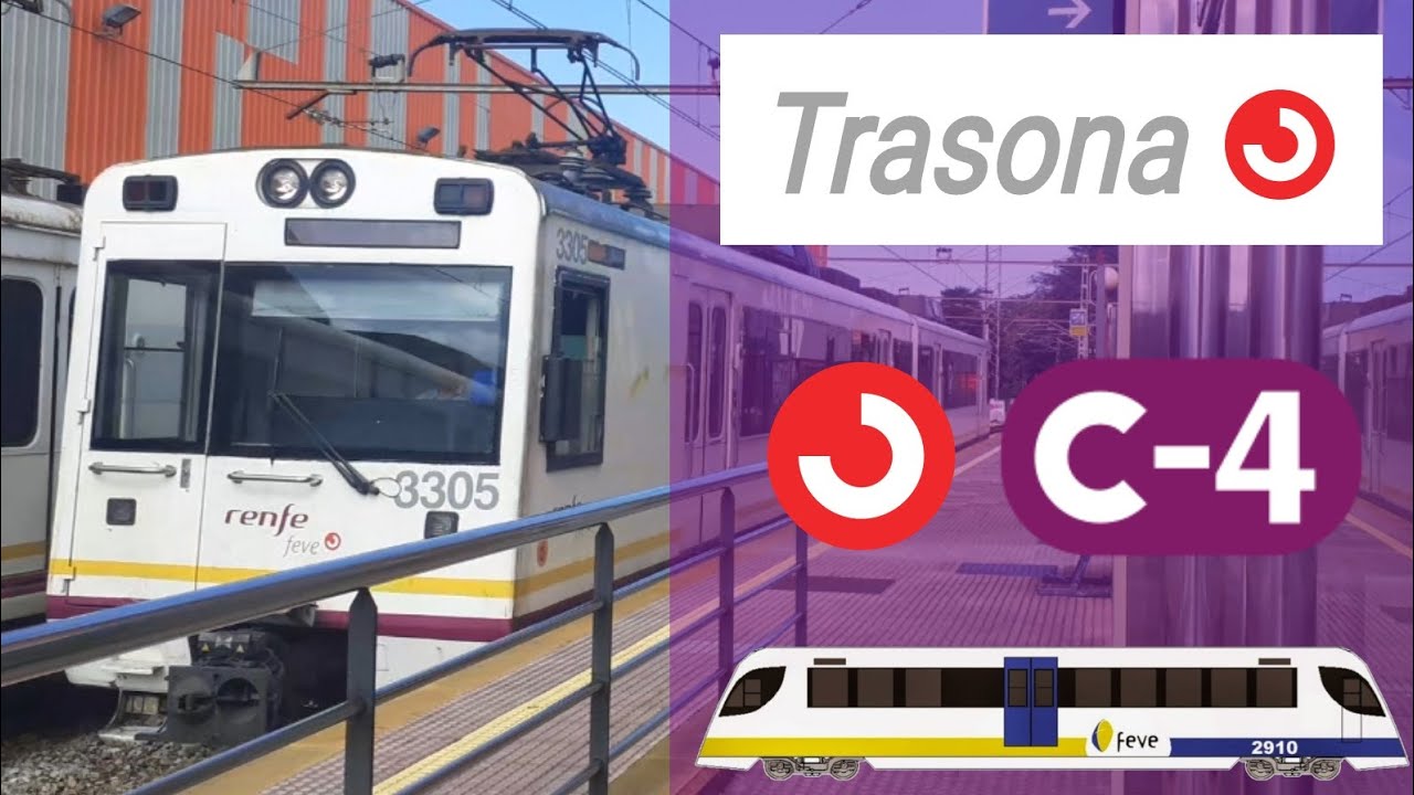 Circulaciones por Trasona C-4 | Cercanías Asturias (UT-433 - UT-3500)