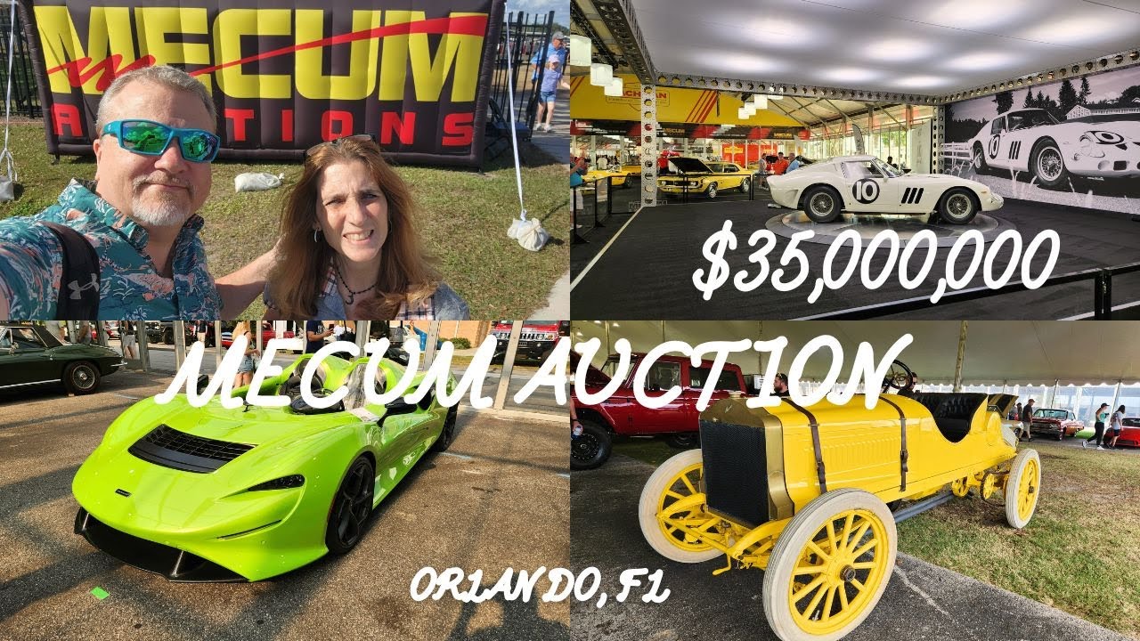 Mecum Auction Kissimmee | 4,500 Cars | Record Breaking Sale | 441 Million in sales!
