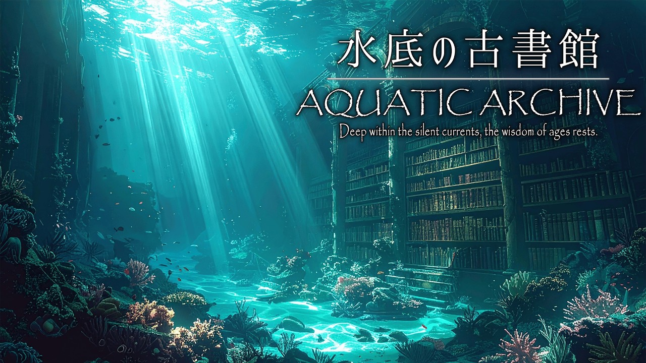 【Celt/Fantasy BGM】The gentle resonance of strings echoing through the silent blue.