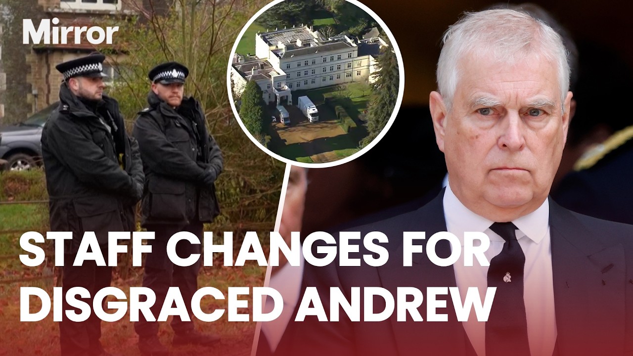 Andrew's staff reduced to TWO and told to address him differently after Epstein DISGRACE