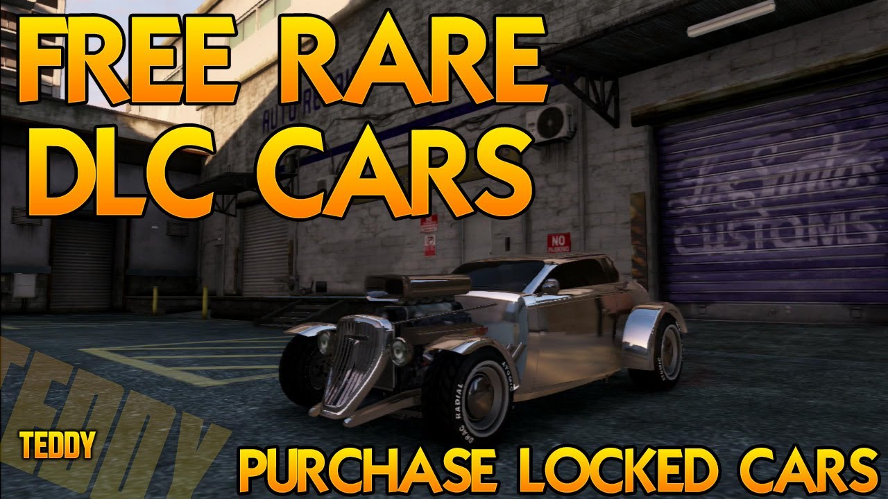 GTA 5 ONLINE: FREE RARE DLC CARS 