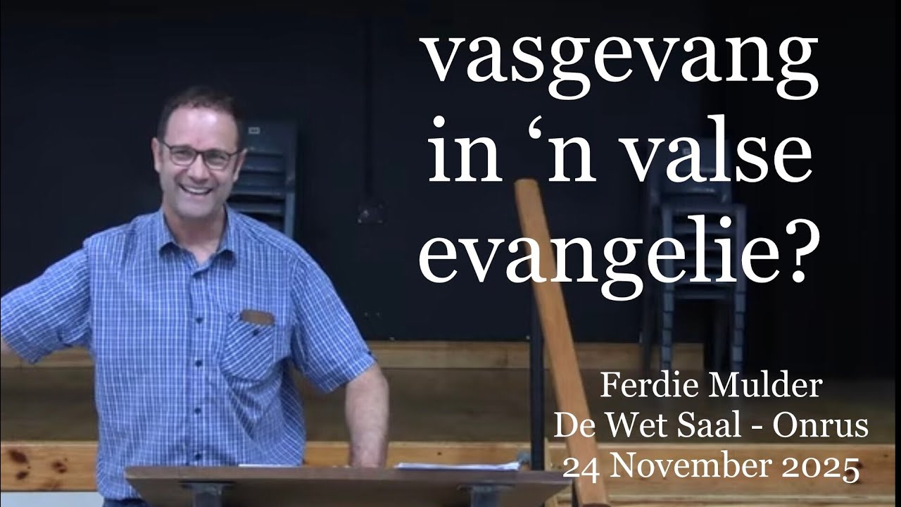Vasgevang in 'n VALSE EVANGELIE?