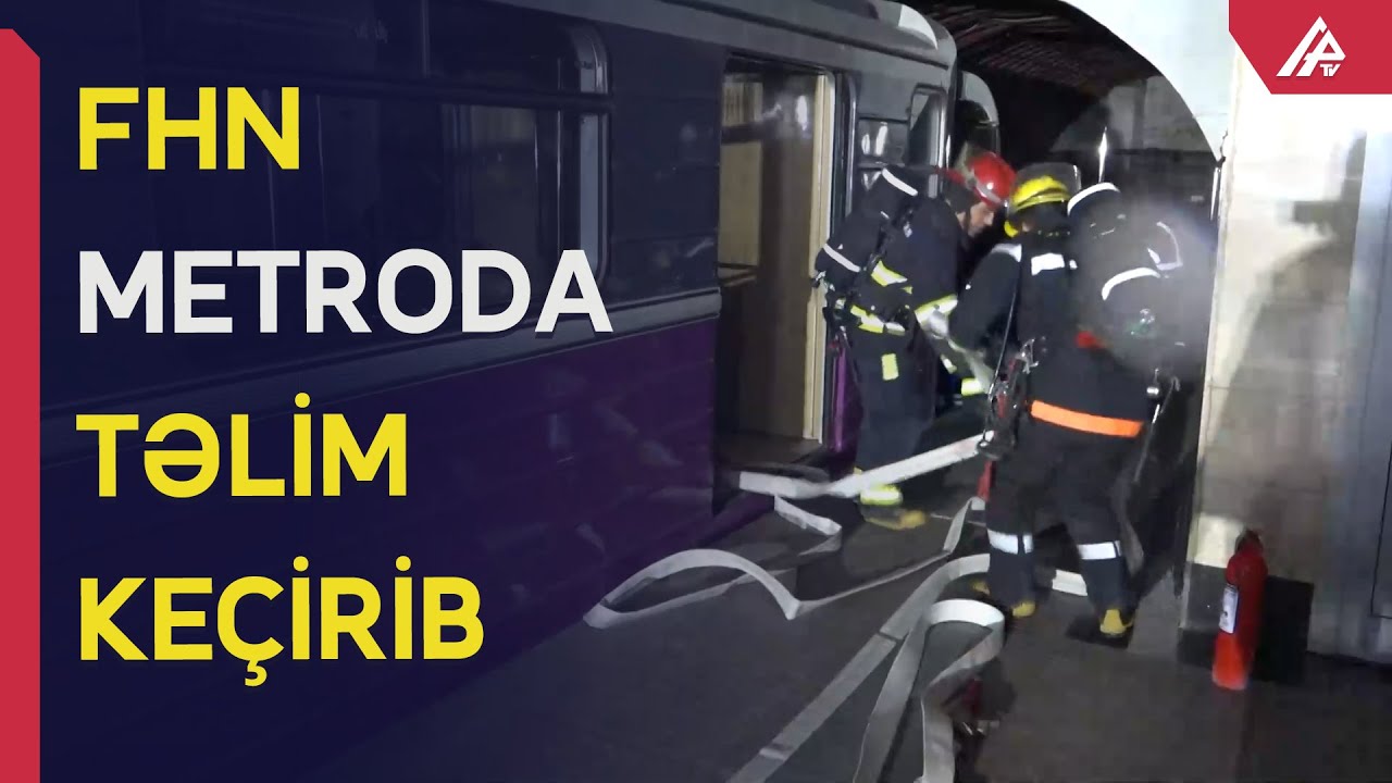 Təlimə FHN-in 5 ədəd texnikası və 50 nəfər şəxsi heyəti cəlb olunub - APA TV
