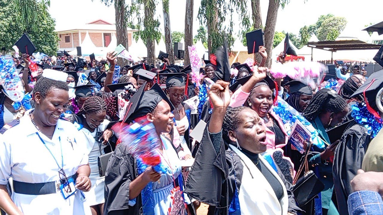 579 graduates in medical fields at St Mary's Hospital Lacor Institute's 6th Graduation