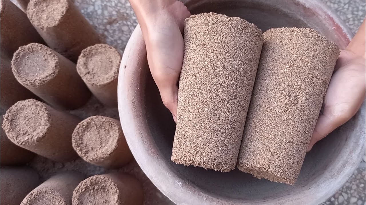 #Asmr:💝Grainy Red Sand Glasses Claypot Dry and Water Crumbling/Dipping/Pouring/Paste Play💦