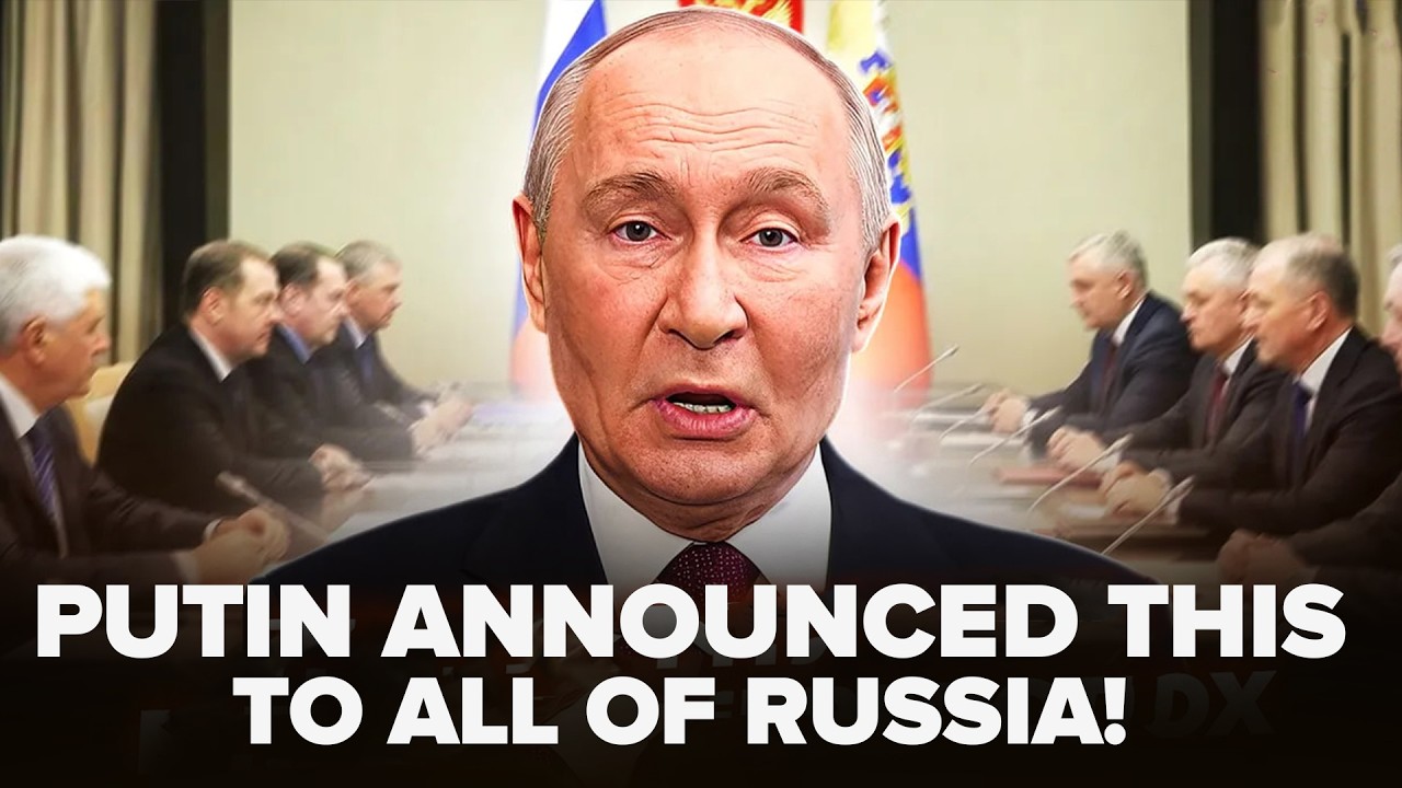 ⚡️Putin appeared on camera with a new statement! These words shocked EU. Kremlin is not hiding it