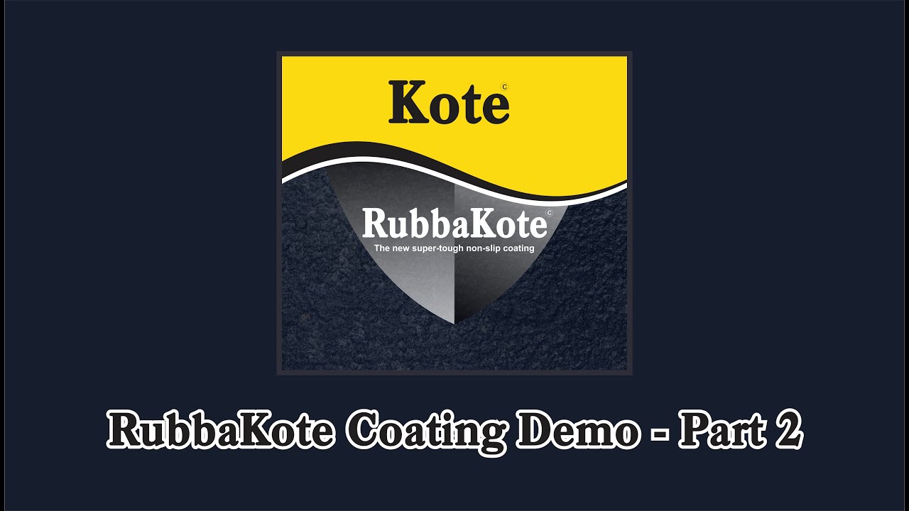 RubbaKote - KOTE Product - Rubber Coating Demo [Part 2]