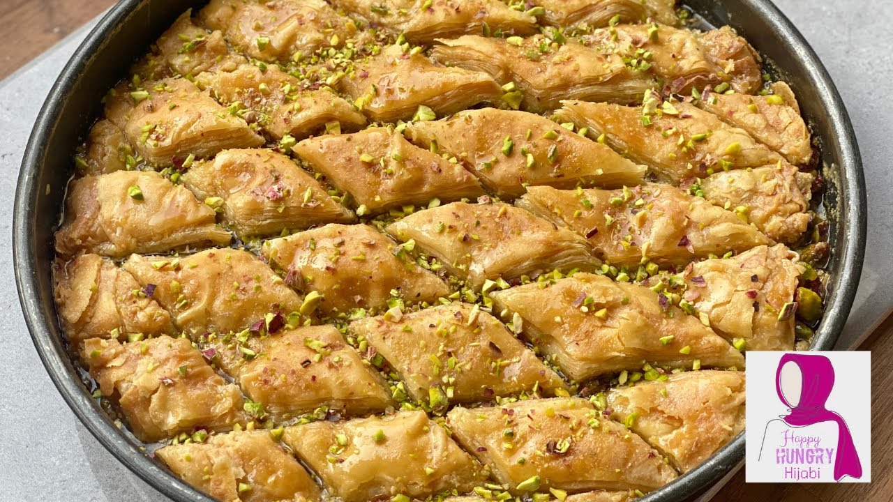 Pistachio Baklava | Made With Fresh Phyllo Pastry | Filo Pastry