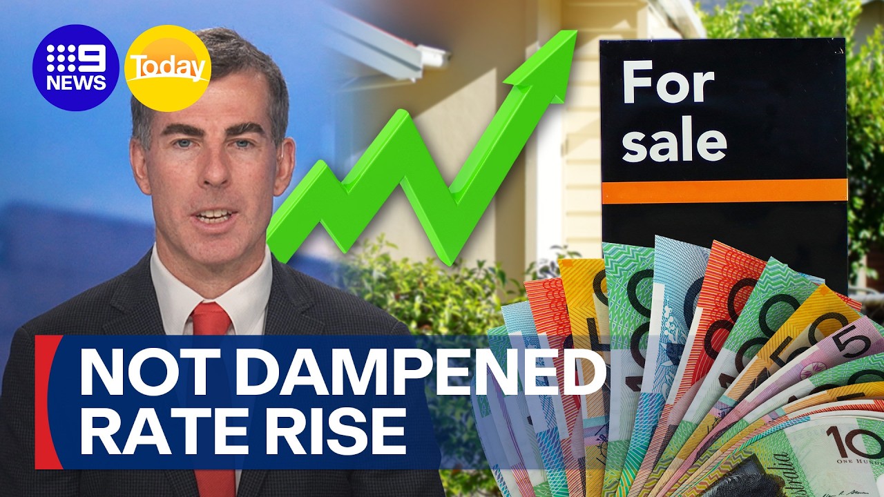 Bidders not dampened by interest rate rise during property auctions | 9 News Australia