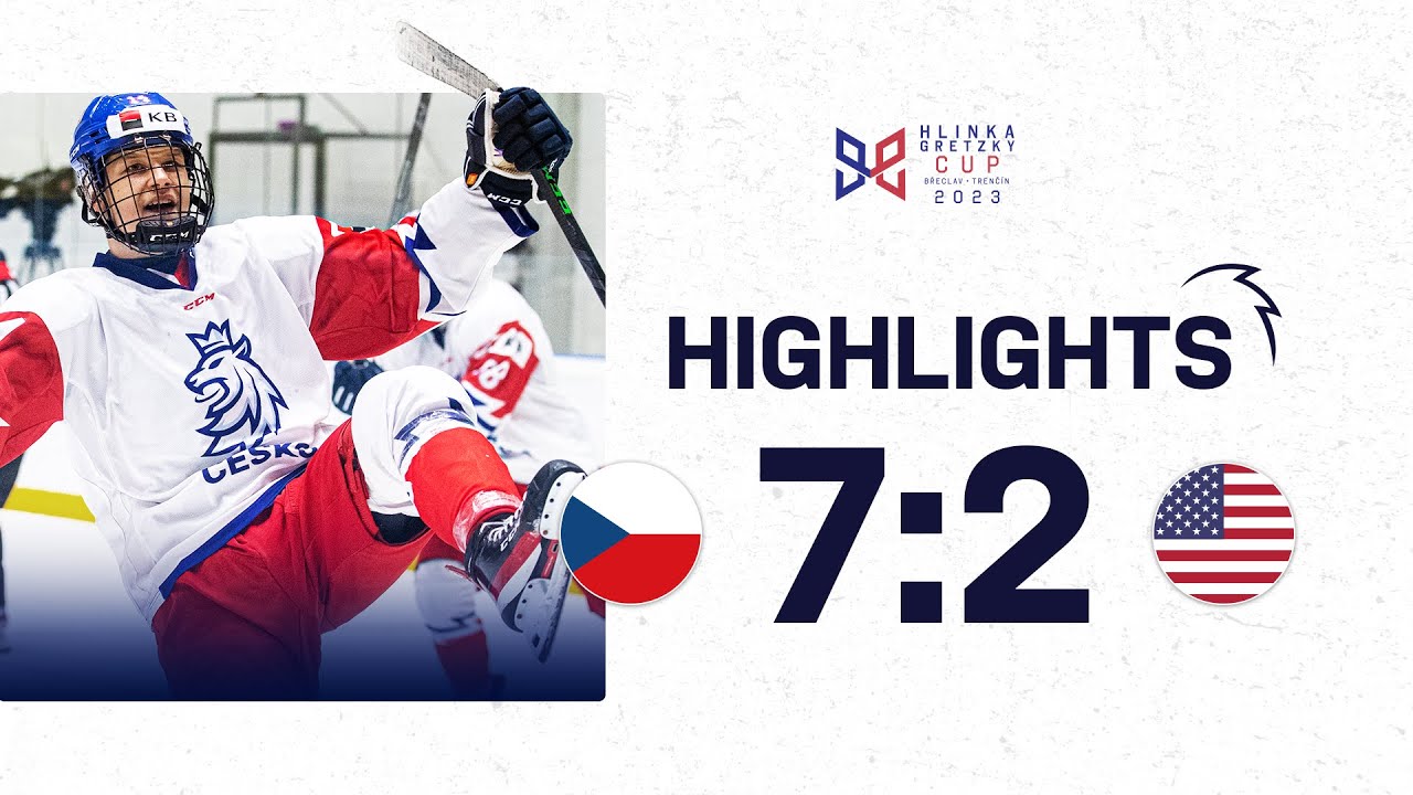 HIGHLIGHTS: Česko vs USA 7:2 | Hlinka Gretzky Cup 2023 | 31. 7. 2023