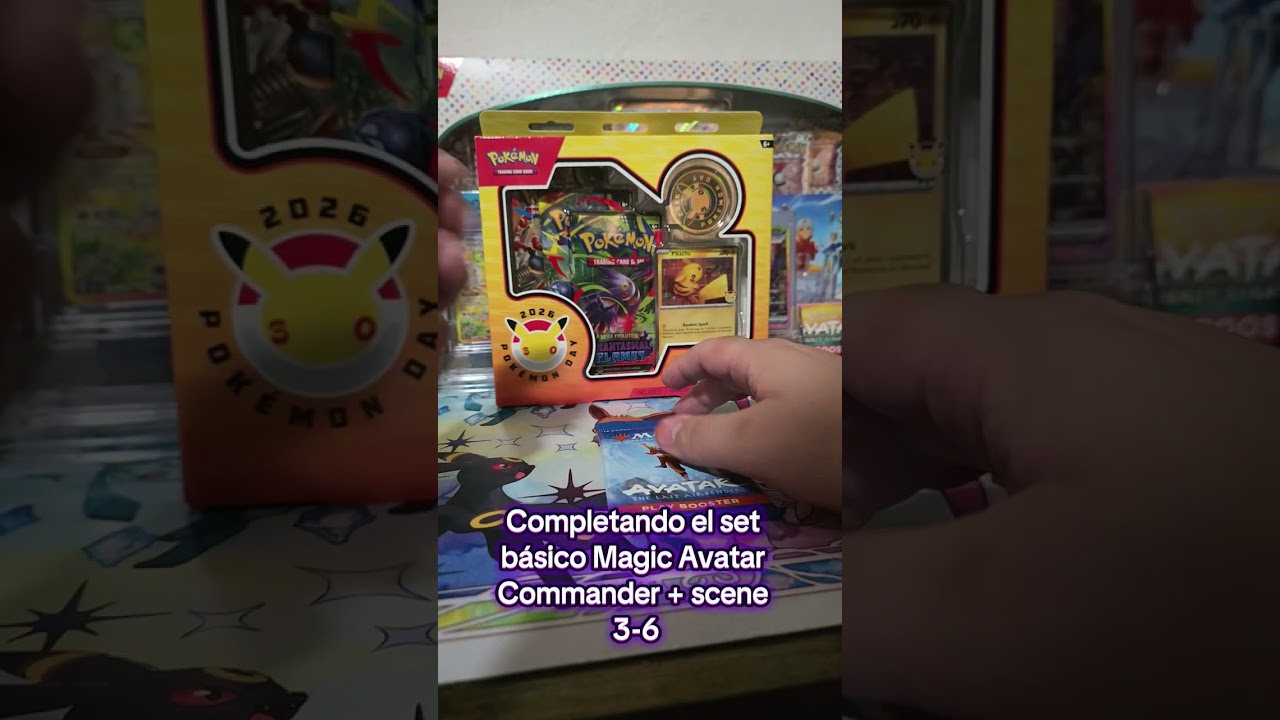 05 Abriendo sobres Magic Avatar Commander + Scene Sobres faltantes 1-6