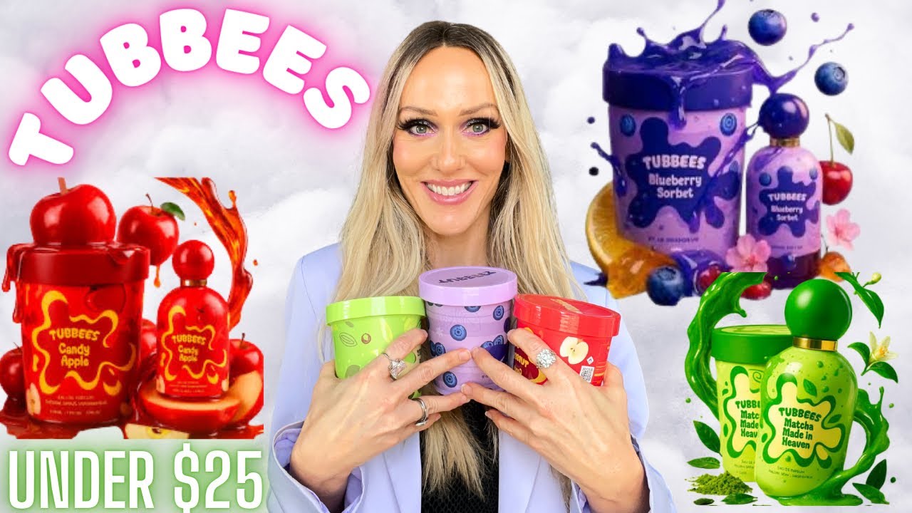 TUBBEES REVIEWS 💦 BLUEBERRY SORBET, CANDY APPLE, MATCHA MADE IN HEAVEN | SUPER AFFORDABLE FRAGRANCES