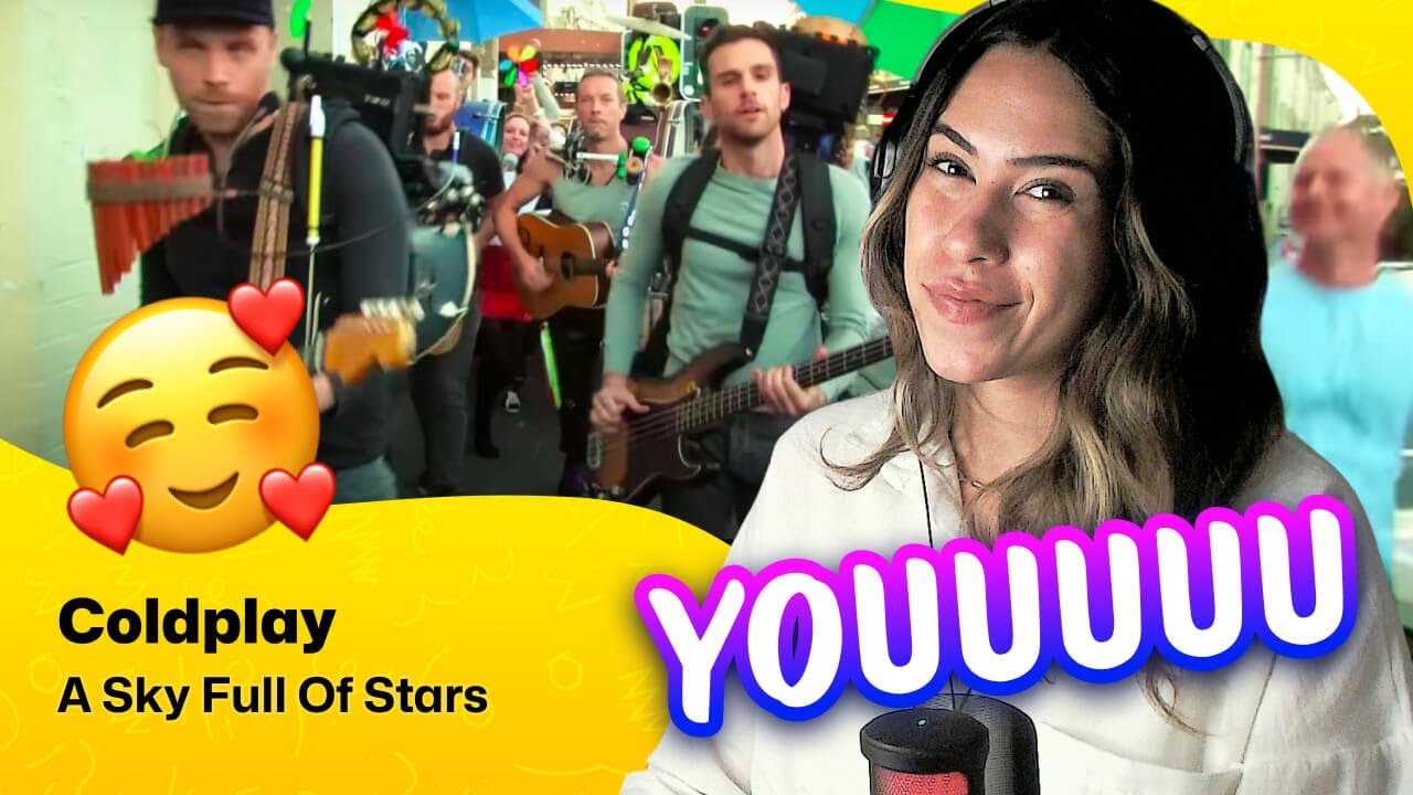Reaction ▷  Coldplay - A Sky Full Of Stars
