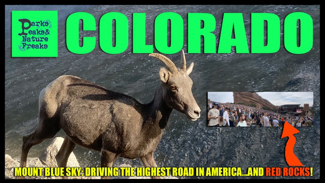Colorado Road Trip: Radium Hot Springs, Mount Evans Scenic Drive & Red Rocks Concert