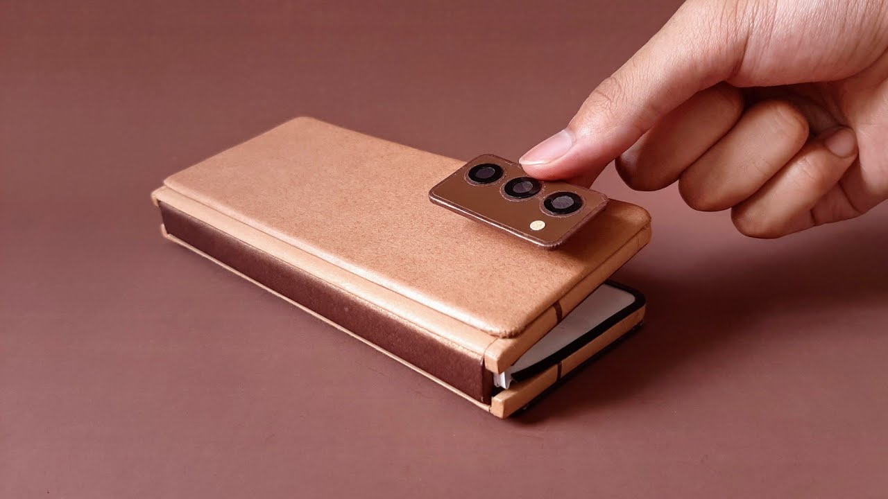 How to make Samsung Galaxy Z Fold 2 from cardboard