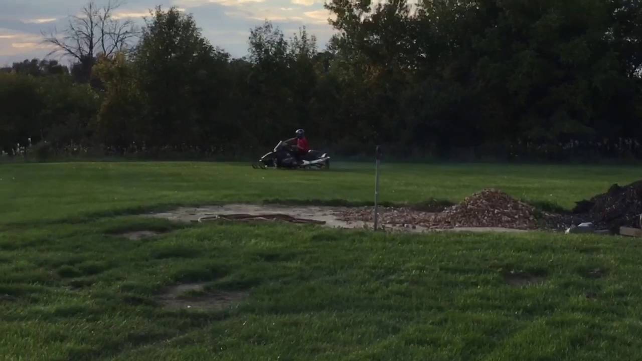 2006 Ski Doo Mach Z 1000 test ride