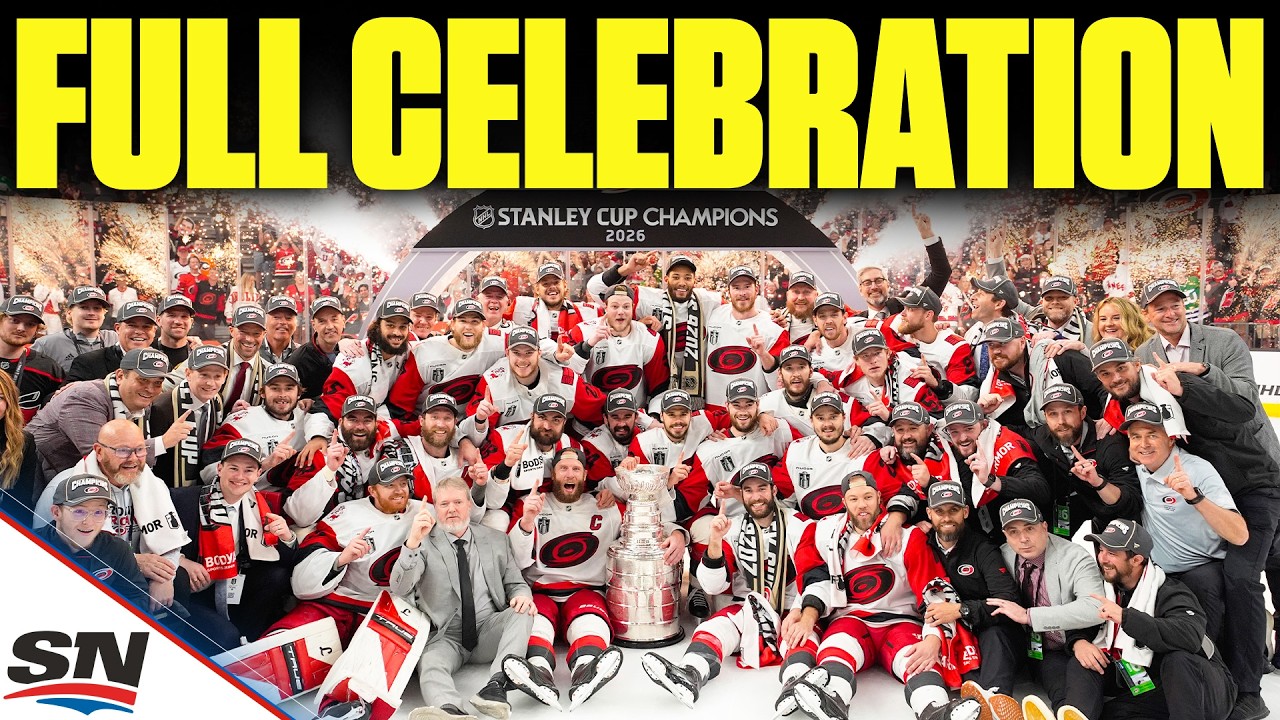 FULL Carolina Hurricanes 2026 Stanley Cup Championship Celebration