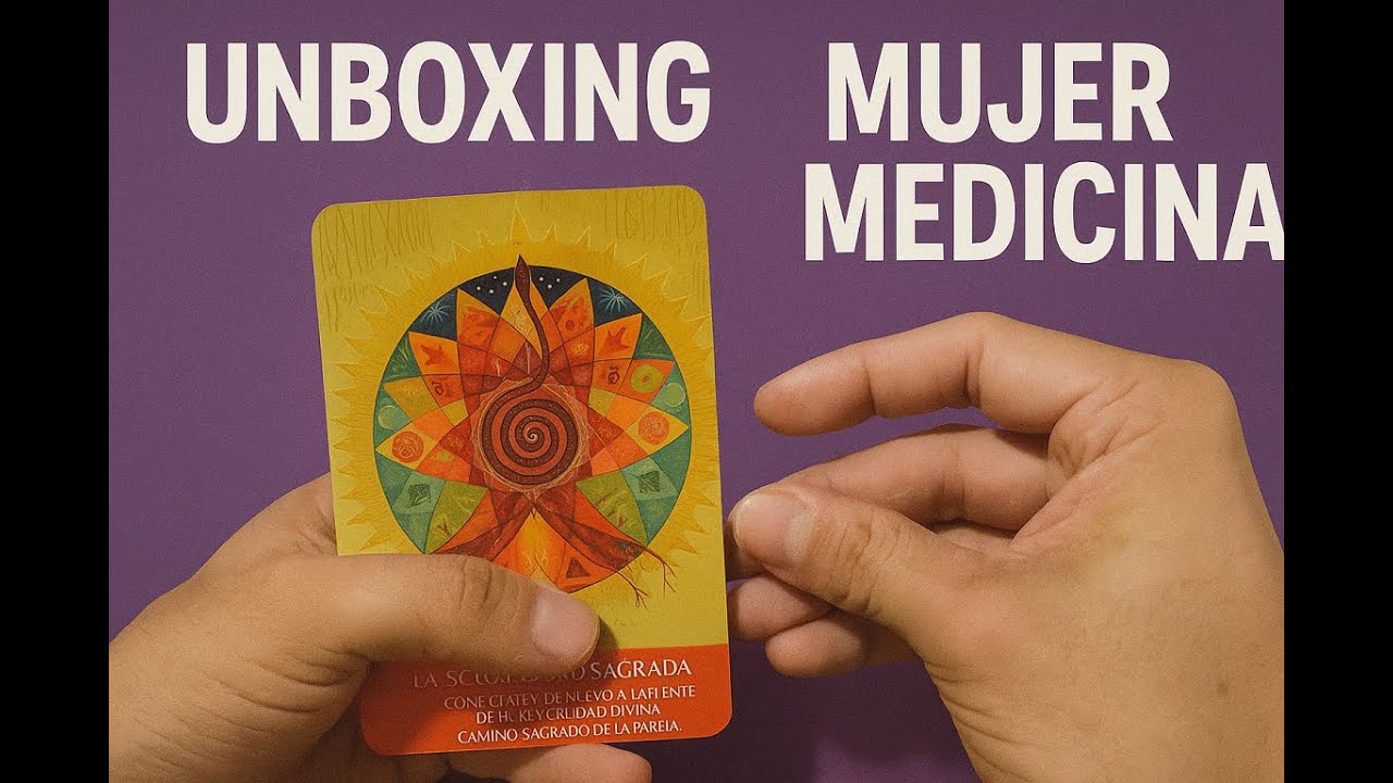 Unboxing y reseña del Oráculo Mujer Medicina