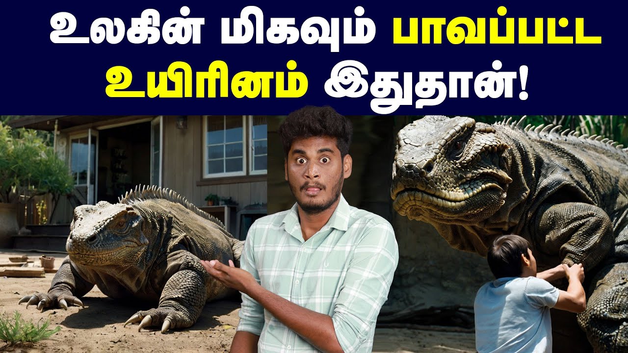 கொமோடோ டிராகனின் பாவப்பட்ட வாழ்க்கை | Life cycle & Hunting style of Komodo Dragons
