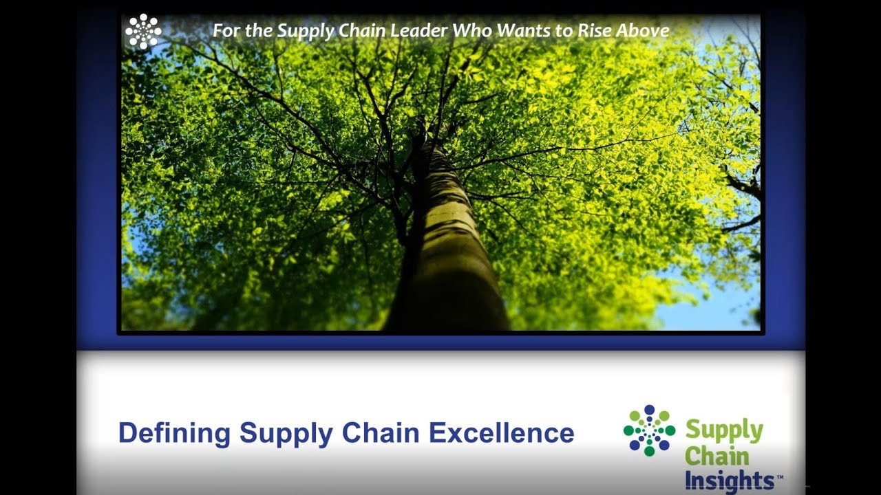 What Is Supply Chain Excellence - Is It Defined by the Gartner Top 25?