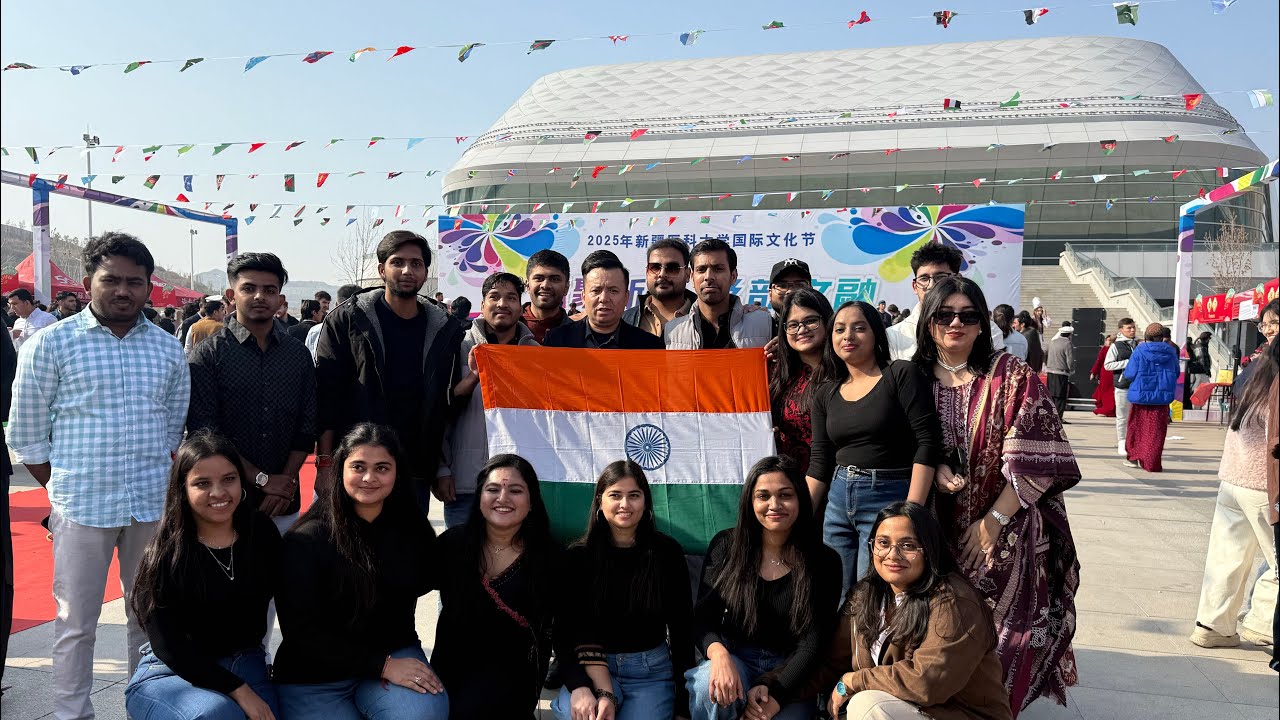 Cultural festival 2025 - Xinjiang medical university -China 🇨🇳